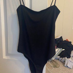 REFORMATION Square Neckline Sleeveless Bodysuit (XS)